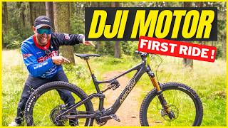 First Ride DJI Avinox eBike  GAME CHANGER EMTB MOTOR [upl. by Hakkeber]