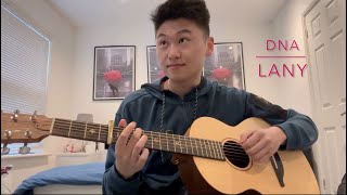 dna  LANY Guitar Cover Fingerstyle [upl. by Anirtak812]