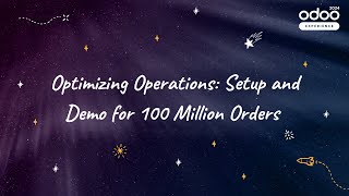 Optimizing Operations Setup and Demo for 100 Million Orders [upl. by Urian95]