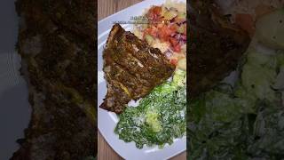 Le vrai Attieke poisson grillé à livoirienne😋🥰🤩 Awa [upl. by Atteuqram]