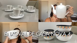 ENXOVAL DE CASA NOVA 4  KIT DE SOBREMESA PRATOS VASILHAS DA TUPPERWARE BOWLS E [upl. by Meikah301]