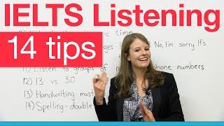 IELTS Listening  Top 14 tips [upl. by Mezoff420]