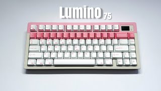 LUMINO75 75 Keyboard  Unboxing amp Sound Test [upl. by Wolpert]