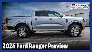 2024 Ford Ranger Preview [upl. by Yllitnahc]