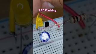 Led Flashing Project LED Flashing Police Light led scienceexperiment [upl. by Amaral170]