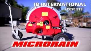 Micro Rain Travelling Irrigator  IB International [upl. by Philly]