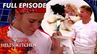 Hells Kitchen Season 15  Ep 11  Neck And Neck Dinner Service Stuns Celebs  Full Episode [upl. by Aitnauq]