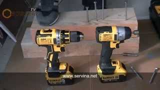 TEST DeWalt DCF880M2 VS DeWalt DCD790P2 18V LiIon [upl. by Gefen]