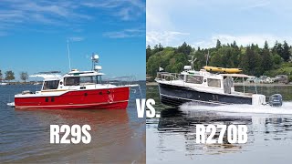 Ranger Tug R29S VS R27OB [upl. by Annairb]