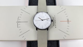 Junghans Max Bill Edition 60  Unboxing and First impressions [upl. by Efthim20]