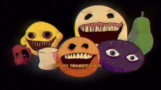 Rotten Smoothie Lyrics Only  FNF Annoying Orange The Amazing Grace [upl. by Ardnoik181]