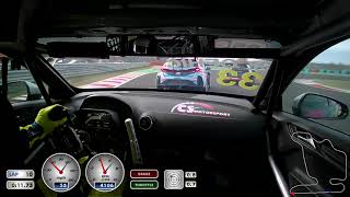 TCR Eastern Europe  Hungaroring Saturday Race 1 Onboard  Cehic Sanel Audi RS3 LMS [upl. by Izabel]