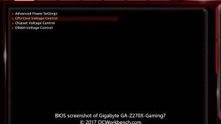 Gigabyte GAZ270XGaming7 BIOS options Kaby lake review [upl. by Englis]