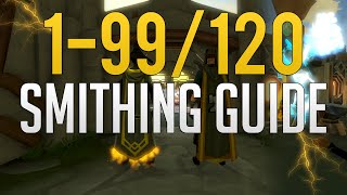 Runescape 3  199120 Smithing guide 2020 [upl. by Griffy]