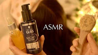 Tingling Scalp Serum Application💜ASMR to Melt Your Stress Away💜 No Talking [upl. by Ettegroeg499]