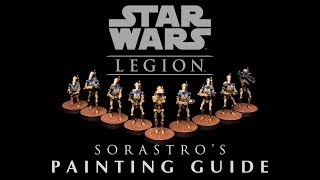 Star Wars Legion Painting Guide Ep15 B1 Battle Droids [upl. by Eiro]