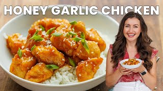 Easy Honey Garlic Chicken Stir Fry  Better Than Takeout [upl. by Quintessa]