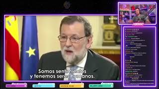 auron reacciona a las mejores frases de rajoy ex presidente de espana [upl. by Emylee]