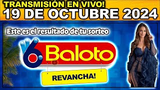 BALOTO REVANCHA Resultado BALOTO REVANCHA del SÁBADO 19 de octubre 2024 [upl. by Warwick]