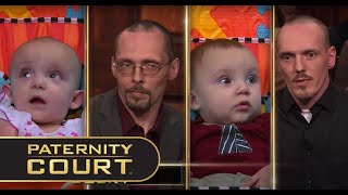 Husband Fathers One Twin Boyfriend Fathers Other Twin Full Episode  Paternity Court [upl. by Cassy950]