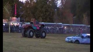 Scooby Doo  Extreme Monster Trucks Australias Armidale show [upl. by Aicina]