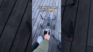 Dji Mavic 3 Pro Drone Getting Ready For A Flight ✈️ dji shorts shortsfeed foryou viralshorts [upl. by Aihsenet]