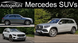 Mercedes GLA vs GLB vs GLC vs GLE vs GLS comparison review [upl. by Tibbetts]