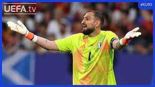 Gianluigi Donnarumma  EURO 2024 Saves [upl. by Vinnie]