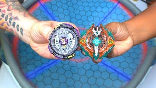 NOCTEMIS N3 vs XCALIUS X3  Real Life Anime Stadium  Beyblade Burst Evolution God [upl. by Rotberg]