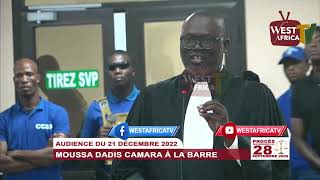 Un avocat ivoirien coince Dadis sur un nombre des questions [upl. by Aronos]