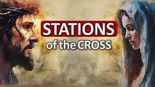 STATIONS OF THE CROSS  Marys Way of the Cross for Everybody  Lent Catholic Daily Prayers [upl. by Ainez]