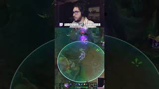 99 PERFECT KITING AS ASHE shorts leagueoflegends gaming twitch ashe live kiting damage [upl. by Atidnan]