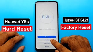 Huawei Y9s Hard Reset  Pattern Unlock  Huawei STKL21 Hard Reset  Factory Reset  Y9s Pin Unlock [upl. by Norvol]