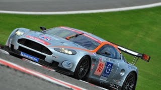 Aston Martin DBR9 V12 Screaming Sound on Spa [upl. by Aisinut]