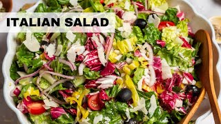 Italian Salad Recipe  Easy Salad Recipe [upl. by Attennod]