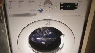 Washing Machine Indesit XWE 61452  quotProgram 6quot [upl. by Mahseh]