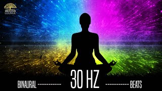 100 Gehirn Potenzial aktivieren mit Beta Wellen  Frequenzmusik 30 Hz Binaural Beats [upl. by Finegan]