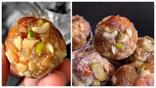 Ganesh Chaturthi Recipes  Mewa Laddu  Dry Fruit Laddu  Fast Recipes [upl. by Xyla]