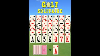 Golf Solitaire  G Soft Team Game 129 [upl. by Ardell]