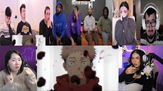 JUJUTSU KAISEN EPISODE 2X18 REACTION MASHUP [upl. by Aisatana]