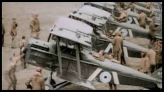 WW1 Aviation History In Color HD part1 [upl. by Eussoj]