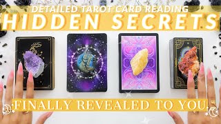 ⚡️Hidden Secrets REVEALED Just For You⚡️pick a card tarot reading🔮ULTRA PERSONAL  Accurate✨ [upl. by Ramsden]