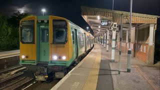 Nightime Class 313 Action  Lewes amp Newhaven Harbour  5th May 2023 [upl. by Gnuhn]