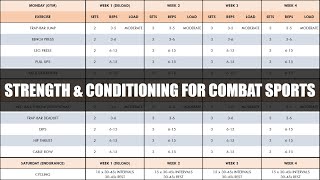 Complete Strength amp Conditioning for Combat Sports  Programming amp Periodization of Training [upl. by Aerua]