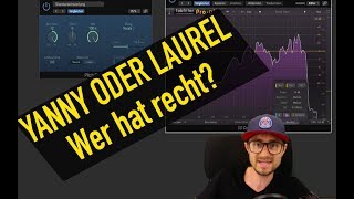 Yanny Laurel Erklärung eines Tontechnikers Hier hörst du Yanny und Laurel  abmischenlernende [upl. by Yllek]