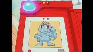 Machop Machoke and Machamp Pokédex Entrieswmv [upl. by Amolap]