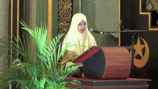 Qariah Nur Adillah Mohamed Rihat Majlis Nuzul AlQuran Jamiyah Singapura [upl. by Melisande]