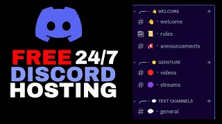 How to HOST your DISCORD BOT 247 for FREE [upl. by Ledah]