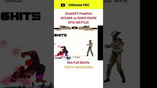 AKUMA vs SHAO KAHN According to ChatGPT [upl. by Hatfield390]