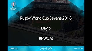 Rugby World Cup Sevens  Day 3 [upl. by Tewell106]